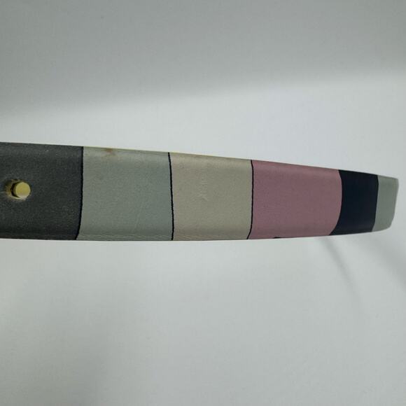 Emilio Pucci Patterned Leather Belt – Multicolor - Picture 10 of 14